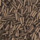 Miyuki Bugles 6mm kralen - Matted metallic dark bronze BGL2-2006